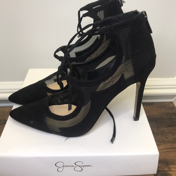 Black Jessica Simpson heels - Picture 3 of 4